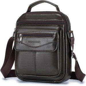 Shoulder Bag for Men Leather Man Bag Man Purse Crossbody Bags for Men Handbag